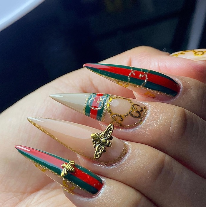 nail dior siêu đẹp