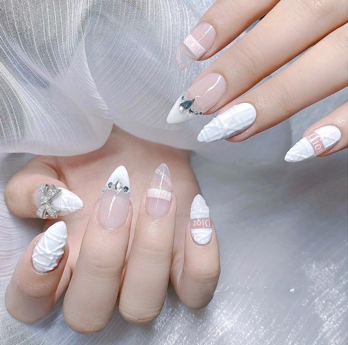 nail dior sơn đầu móng