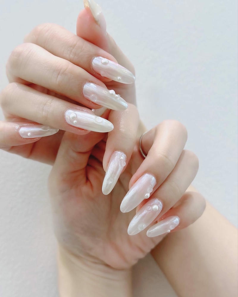 nail đơn giản nhẹ nhàng 2025