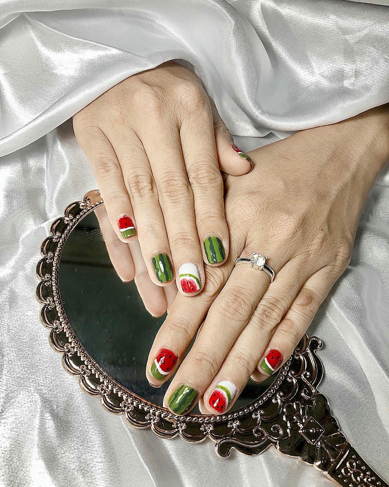 nail dưa hấu full hd