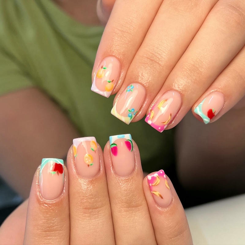 nail dưa hấu nhẹ nhàng