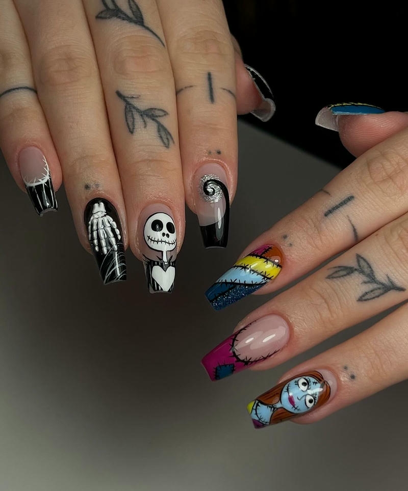 nail halloween 2025