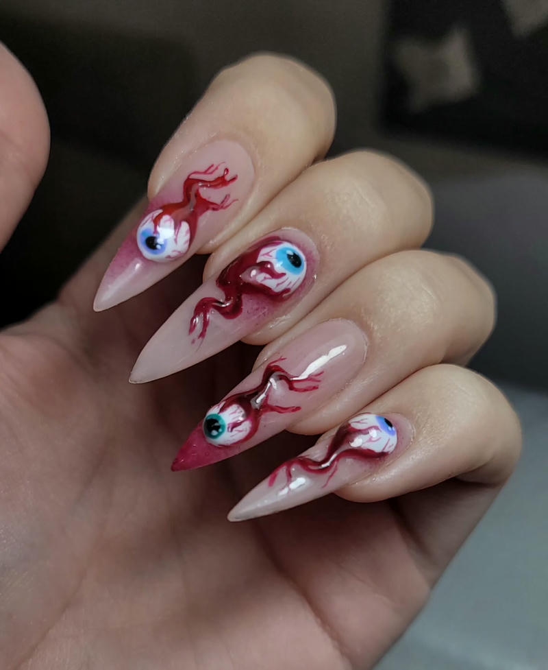 nail halloween hot