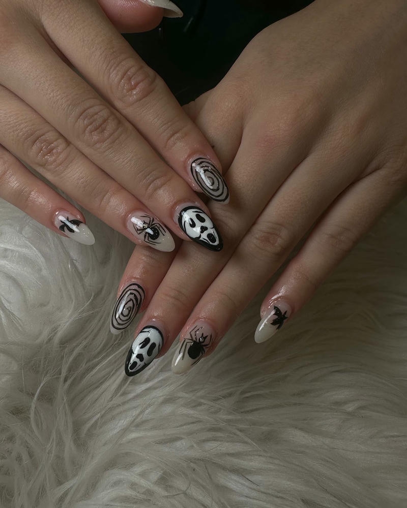 nail halloween ma