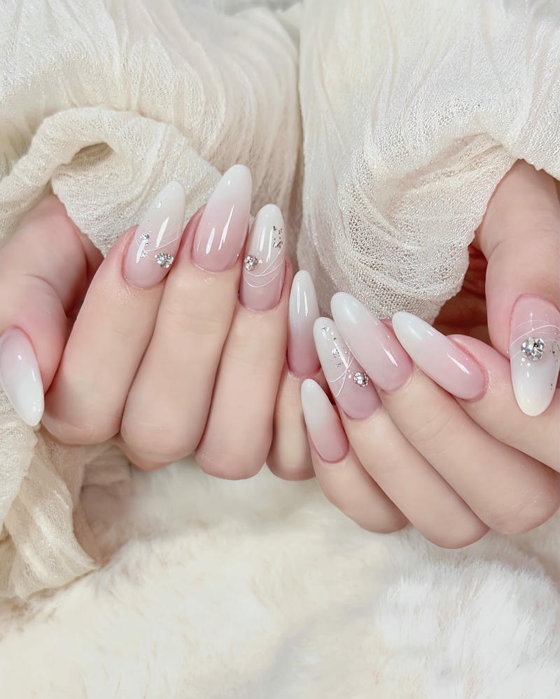 nail jennie đính đá