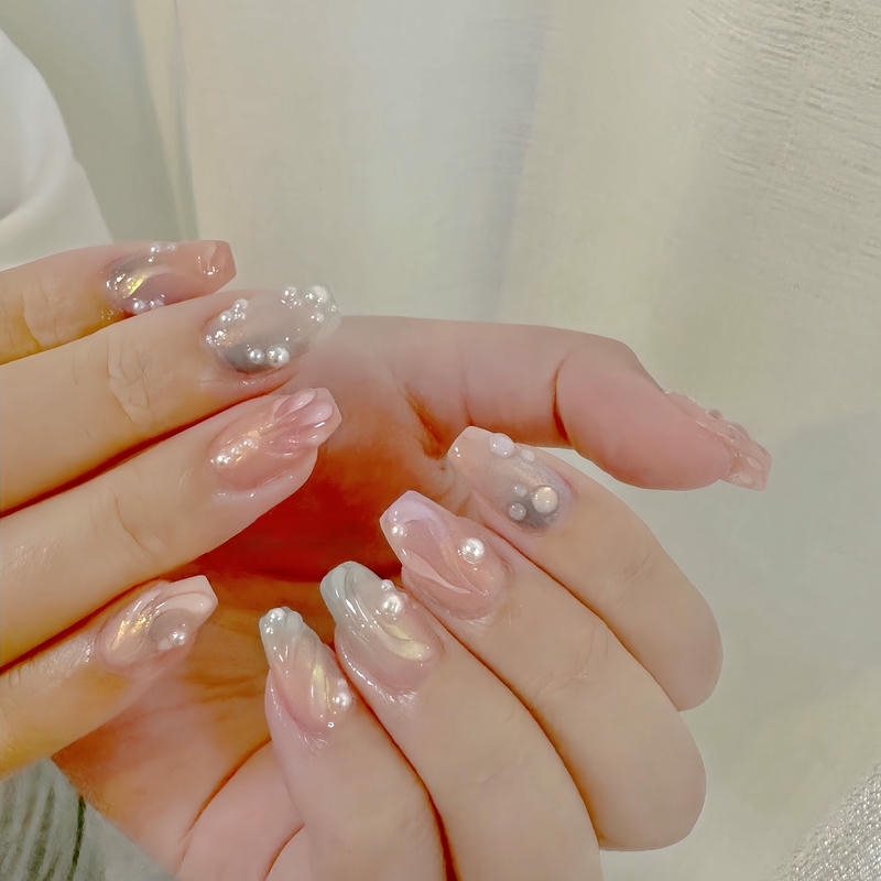 nail jennie vỏ sò