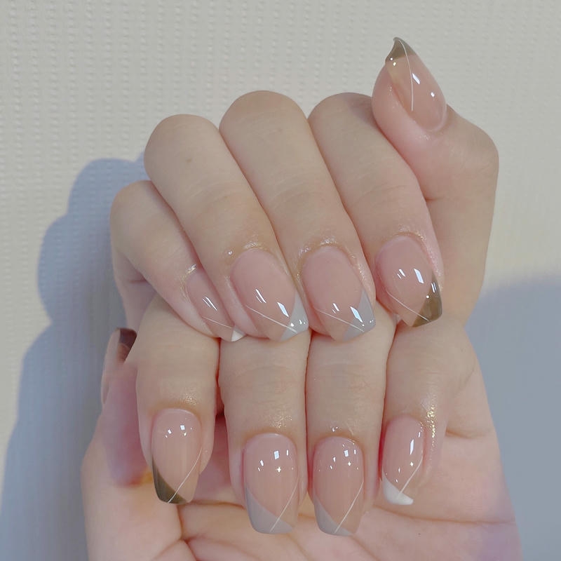 nail kẻ sơn chéo