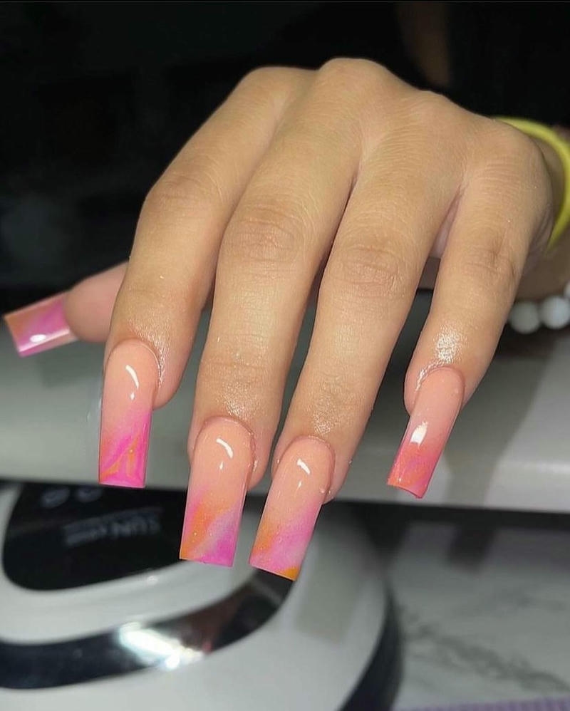 nail loang sơn đầu