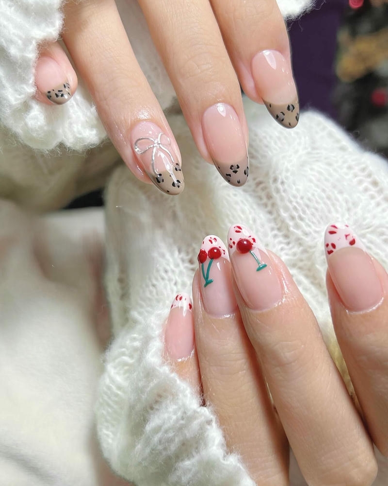 nail trái cây cherry