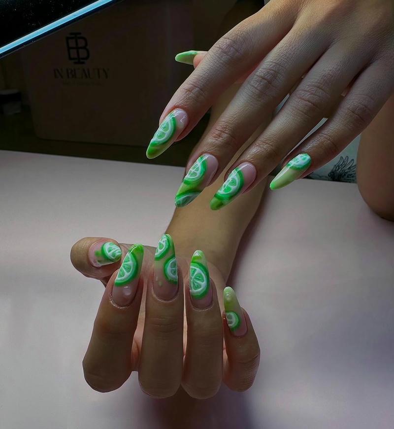 nail trái cây quả