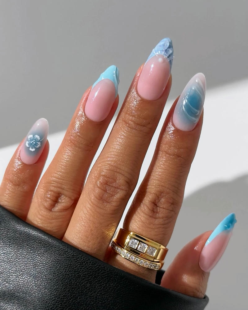 nail vỏ sò
