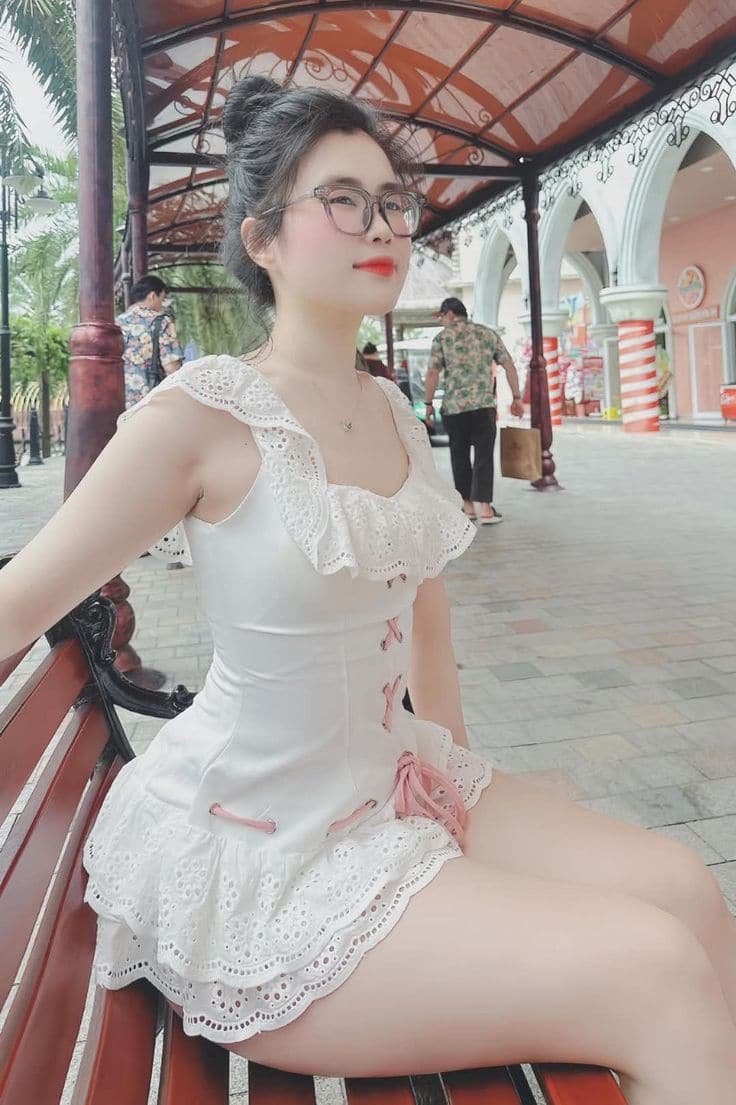 Ảnh hotgirl mặt mộc xinh.