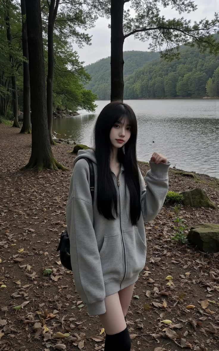 Gái xinh genZ đời thường.