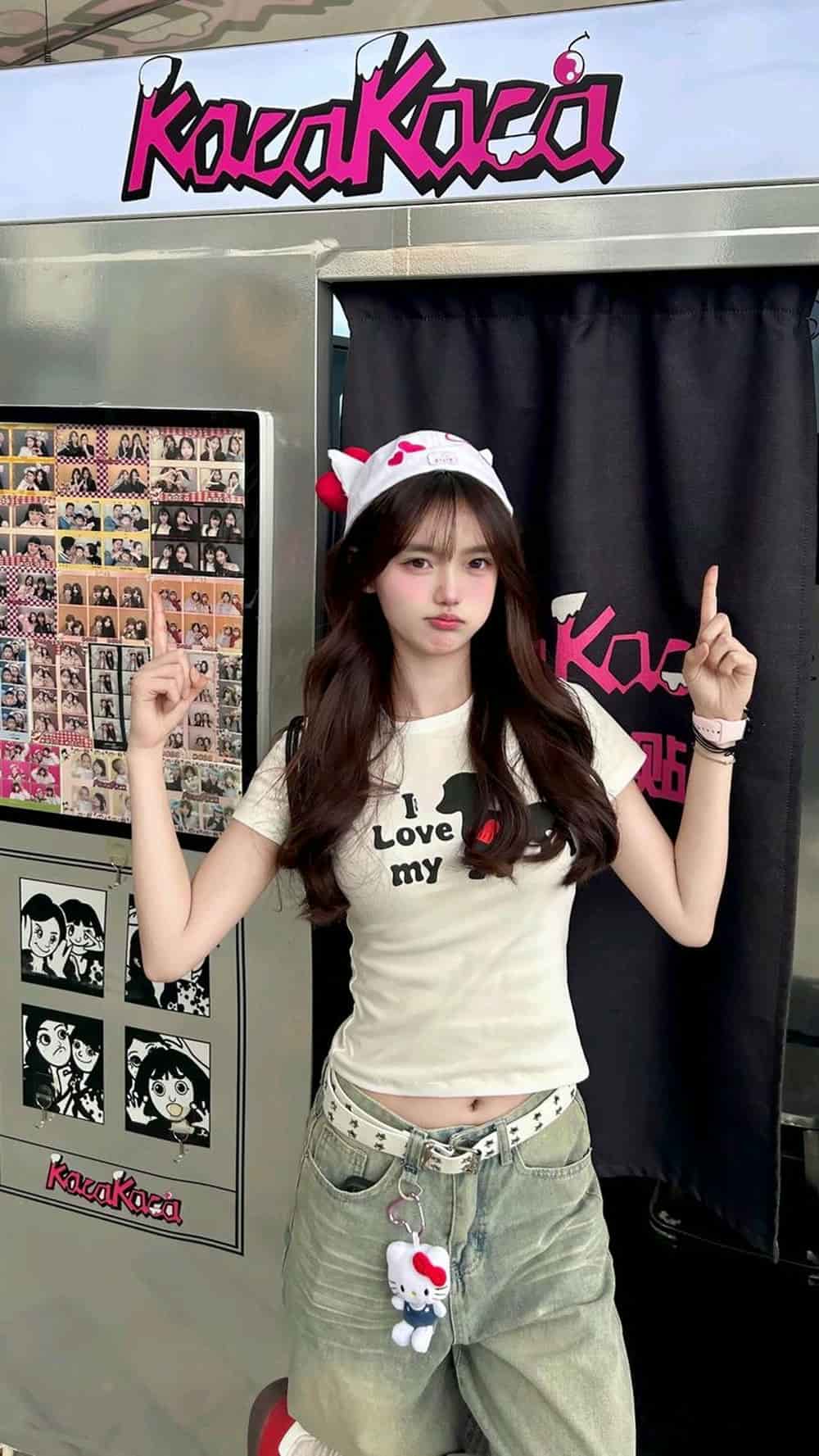 Gái xinh mlem vẻ đáng yêu