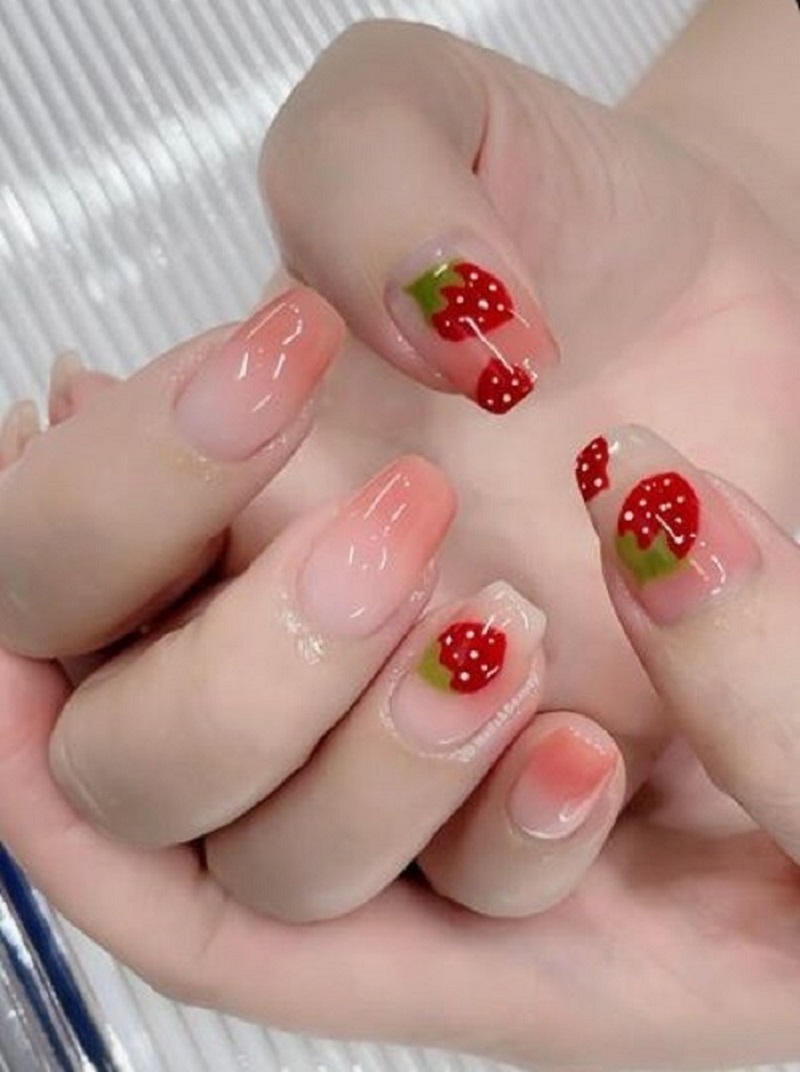 Hình ảnh nail trái cây 1
