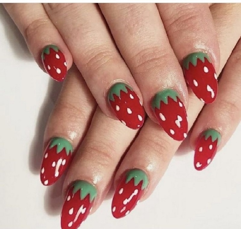 Hình ảnh nail trái cây 5