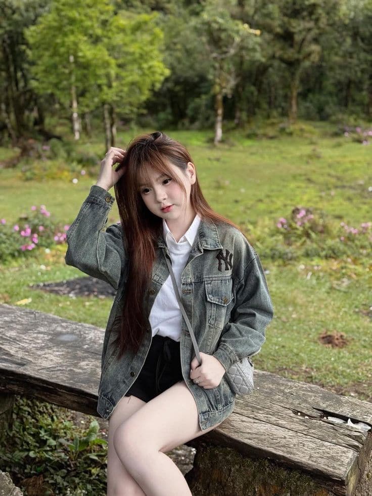 Hình nền cô nàng dễ thương.