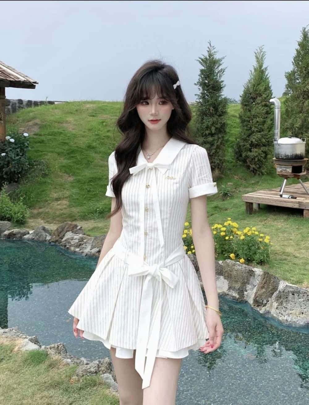 Hình nền gái xinh phong cách.