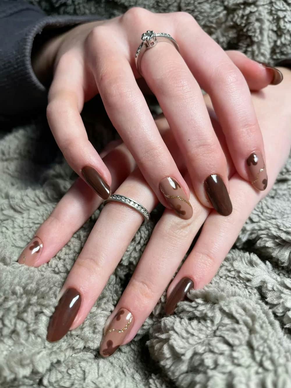 Nail cá tính thu hút.