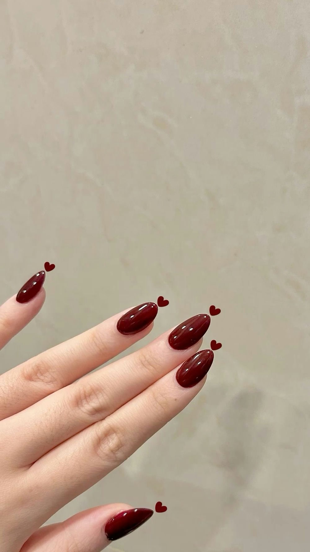 Nail đi biển đơn giản.