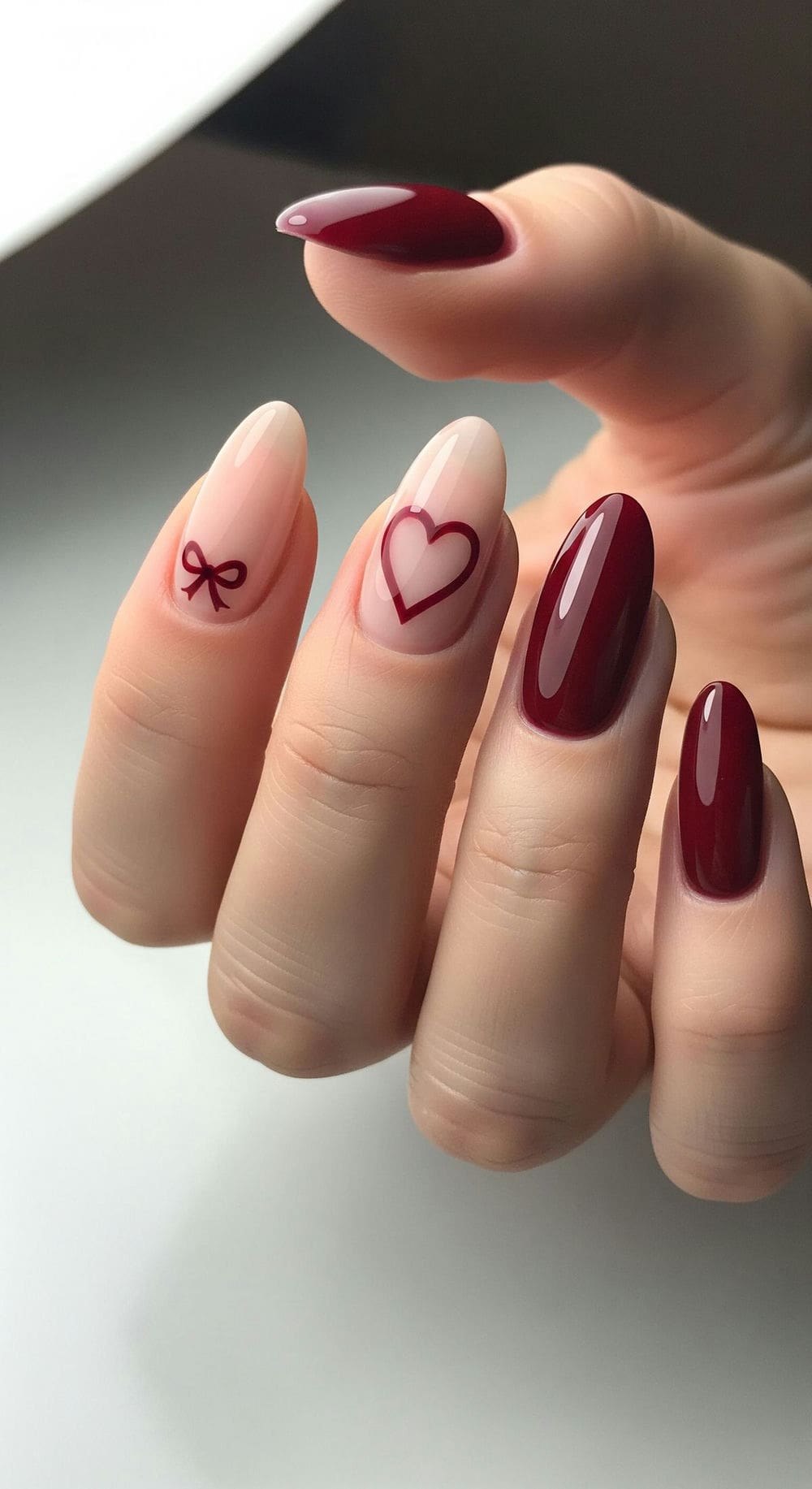 Nail đi biển họa tiết.