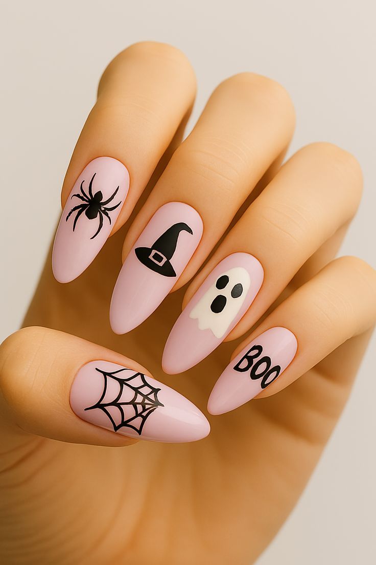 Nail halloween cho mùa lễ