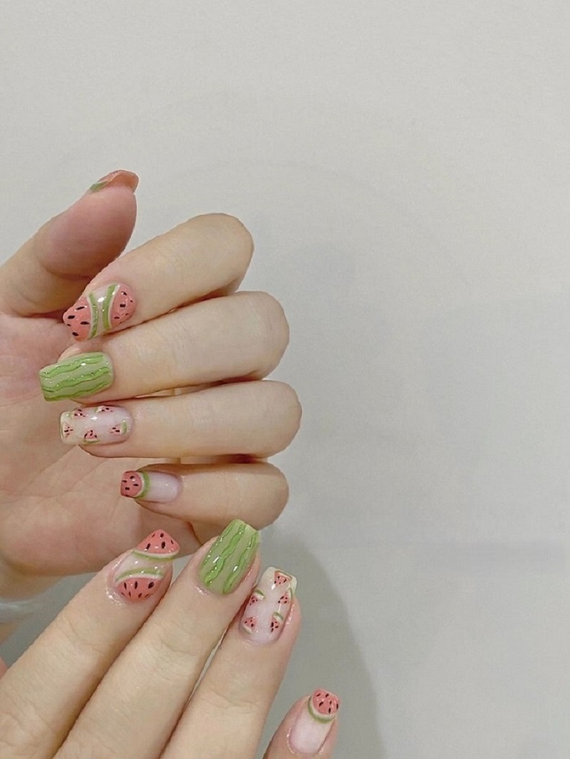 Nail trai cay 1