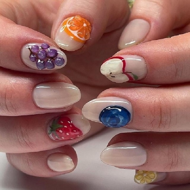 Nail trai cay 3