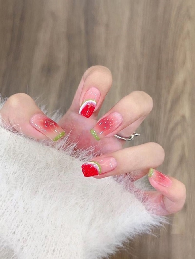 Nail trái cây 3