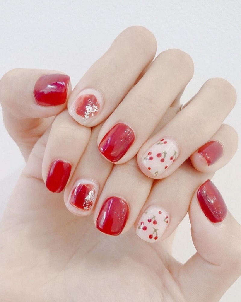 Nail trái cây 4