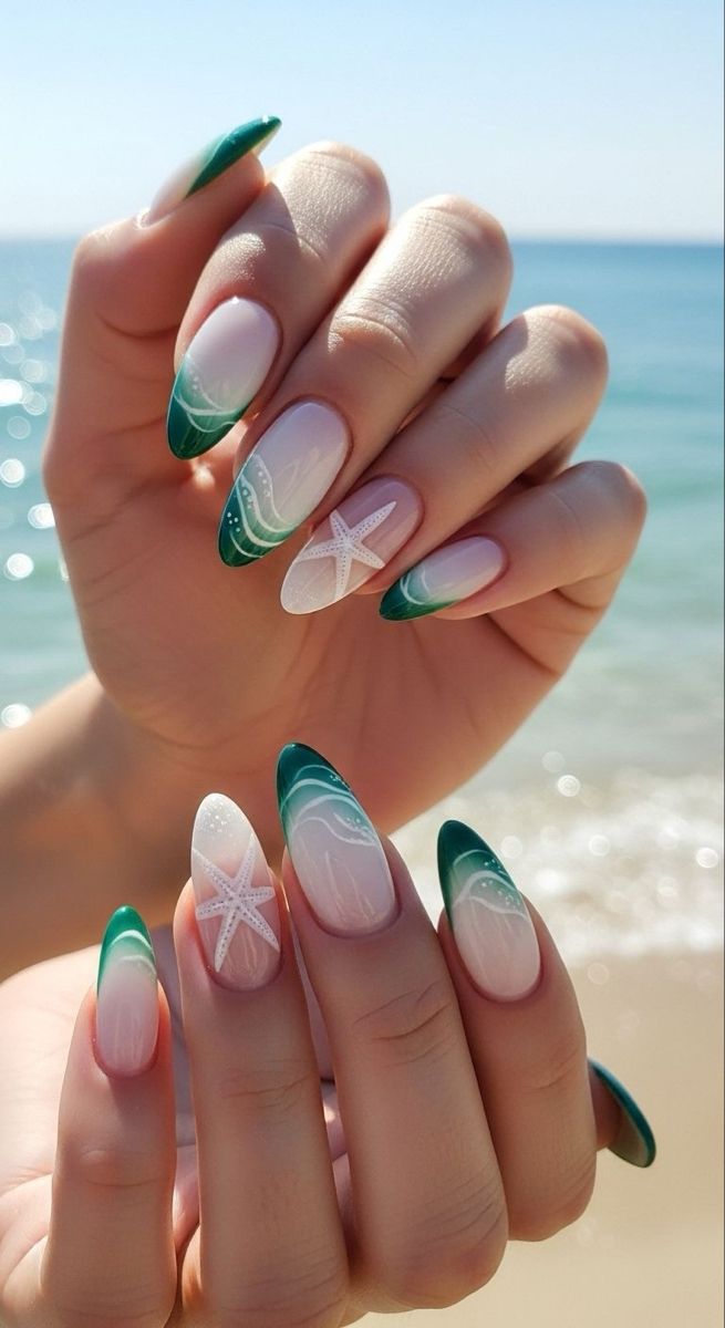 Nail vỏ sò hiện đại