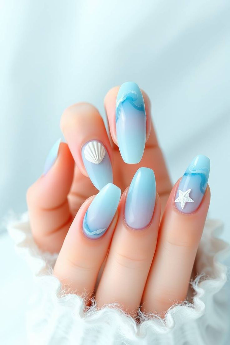 Nail vỏ sò thanh lịch