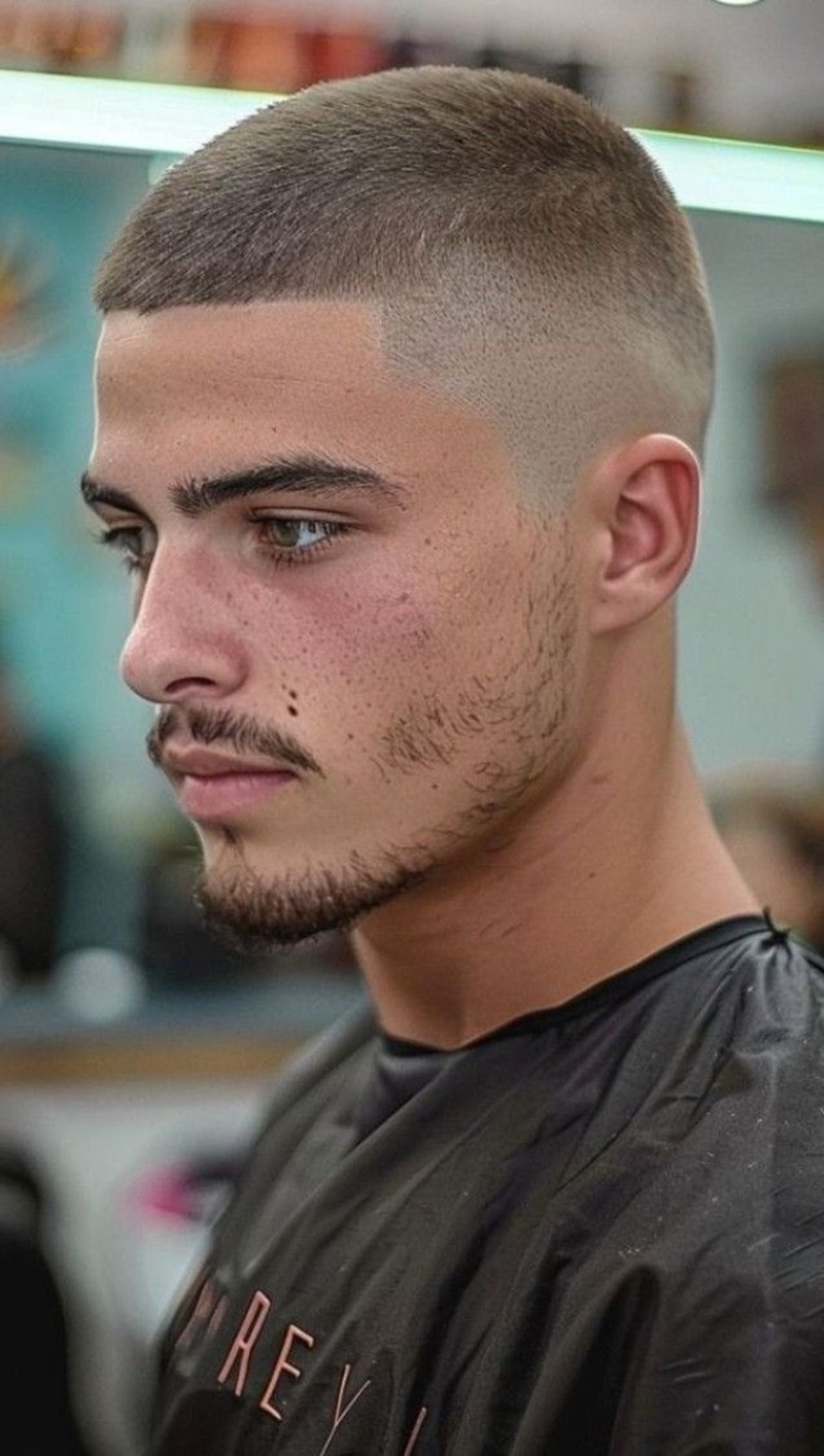 ảnh buzz cut siêu chất