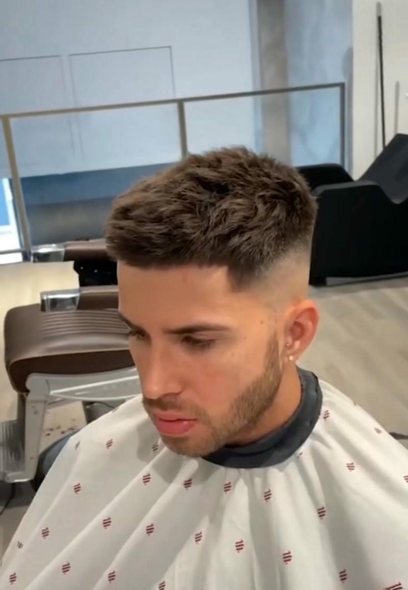 ảnh crew cut dài