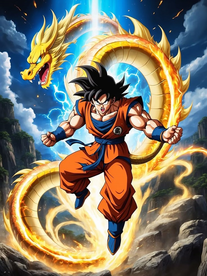 ảnh goku chất hd