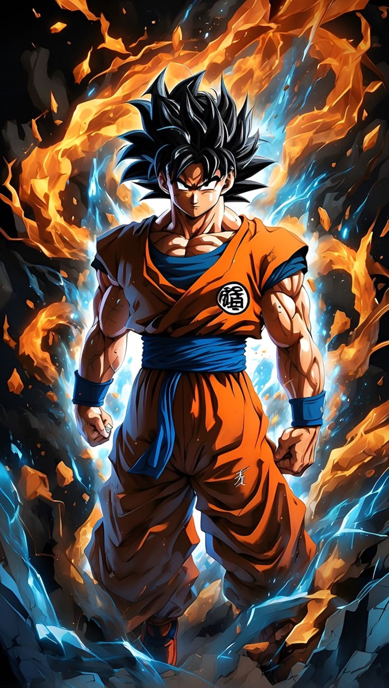 ảnh goku ngầu chất 4k