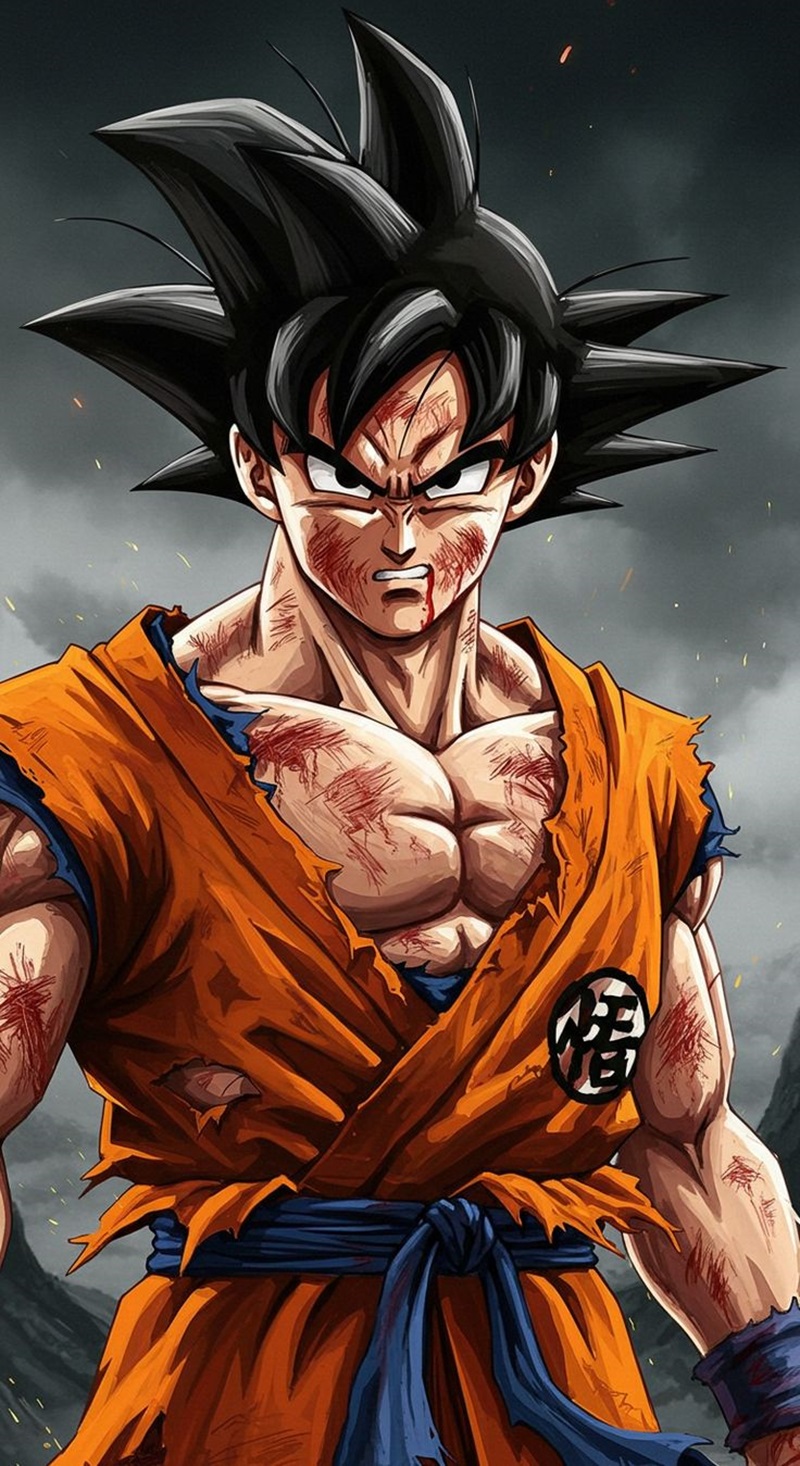 ảnh goku ngầu chất hd