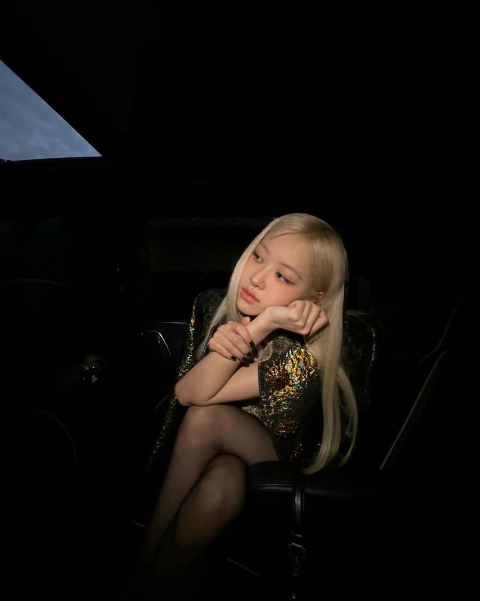ảnh hình rose blackpink dễ thương hd