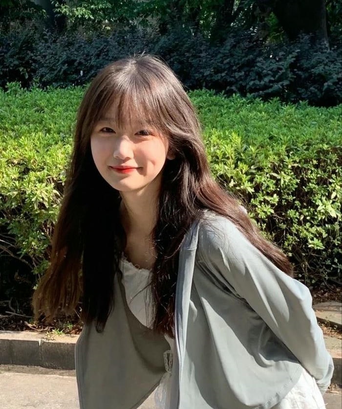 ảnh layer medium length dễ thương
