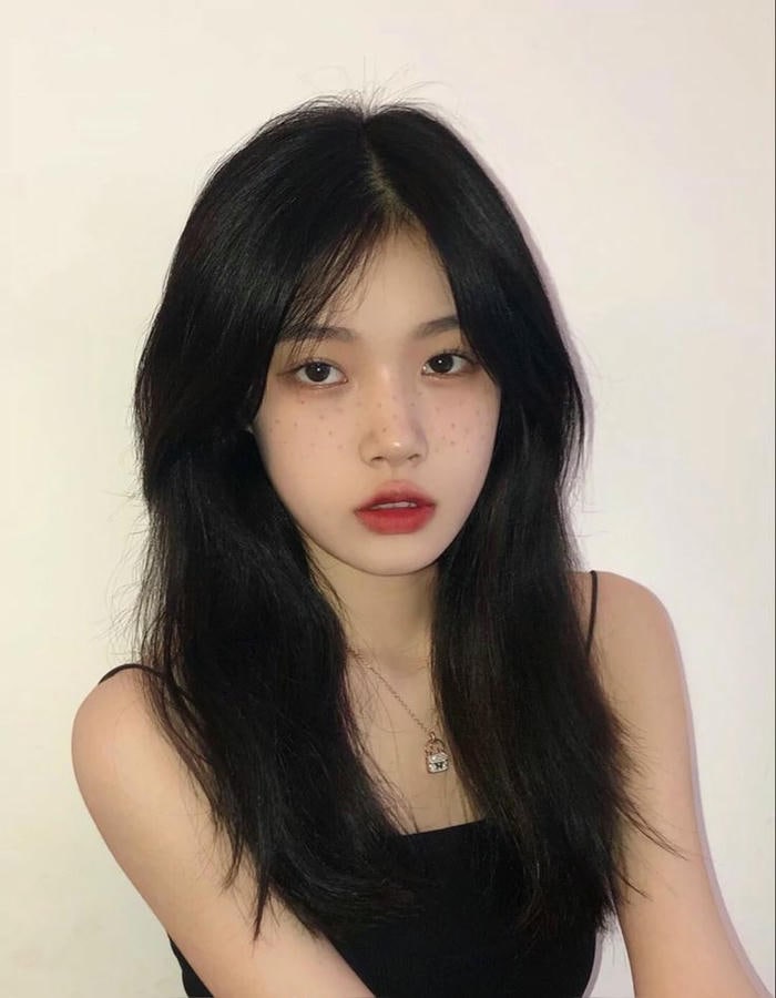 ảnh layer medium length siêu dễ thương