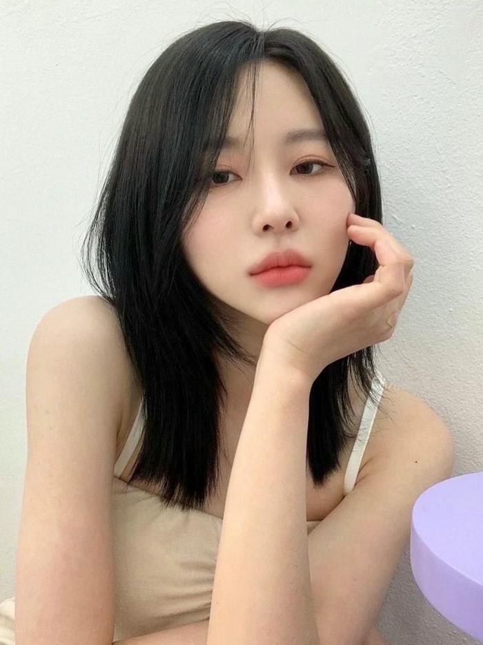ảnh layer medium length siêu đẹp