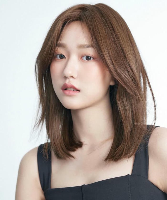 ảnh layer medium length xinh