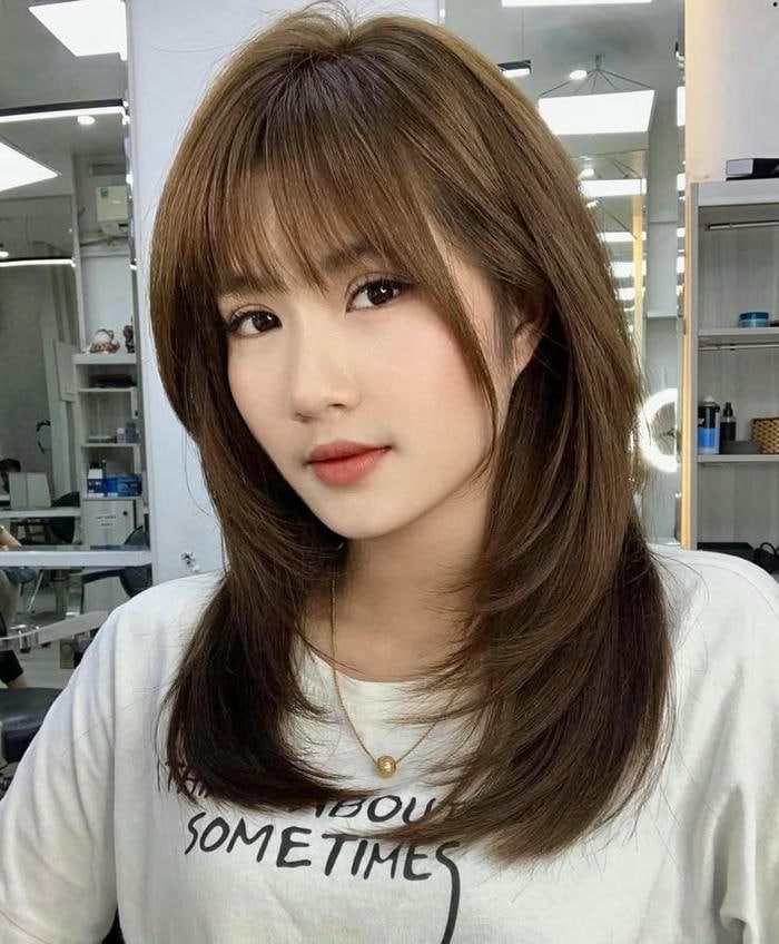 ảnh layer ngang bầu cực xinh