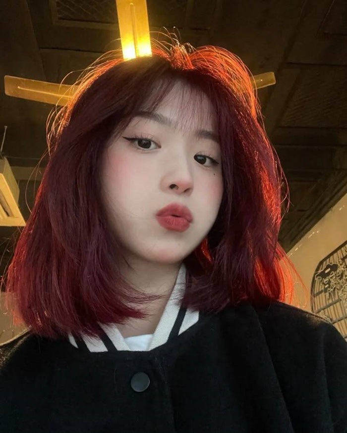ảnh nâu đỏ cherry đẹp