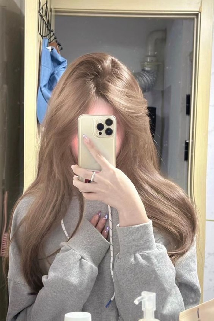 ảnh nâu tây trà sữa