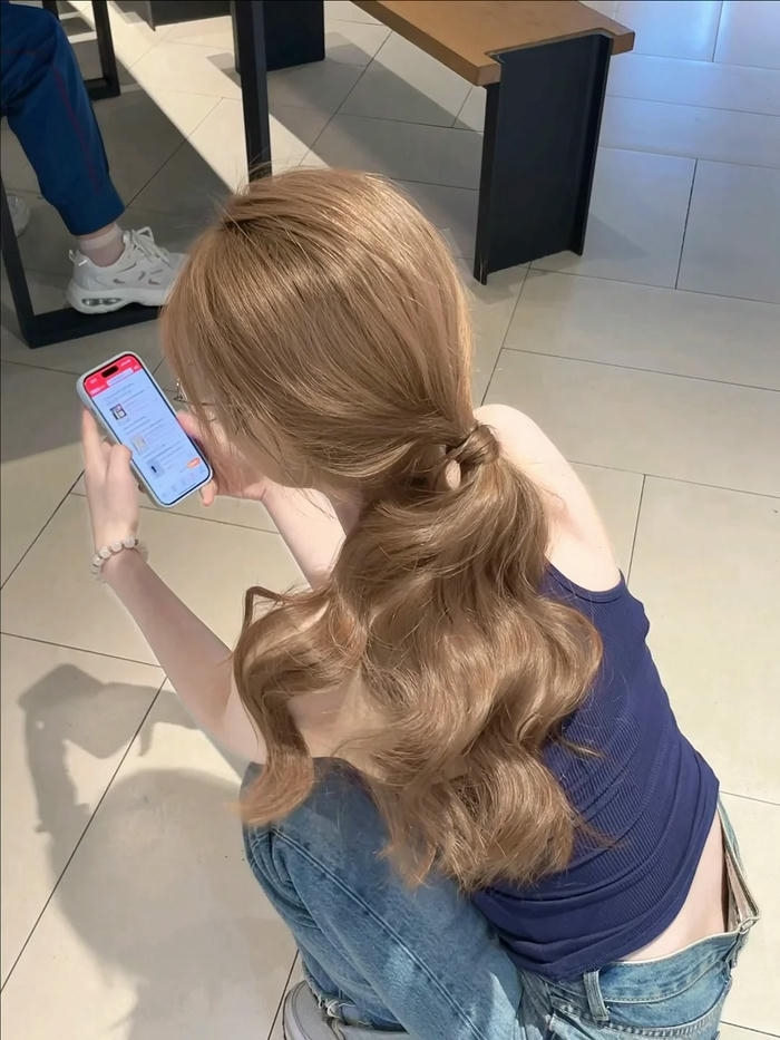 ảnh nâu trà sữa cho gái