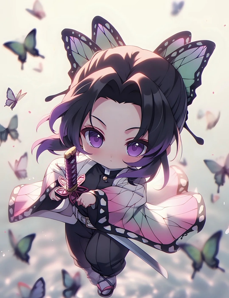 ảnh shinobu siêu xinh 3d
