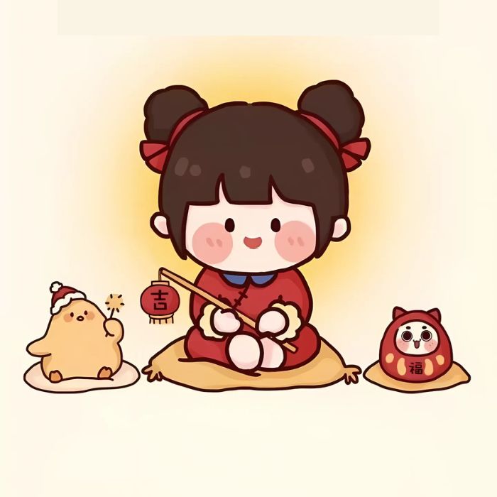 ảnh thần tài cute hd