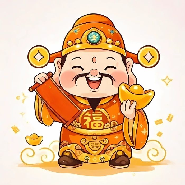 ảnh thần tài đẹp dễ thương 4k