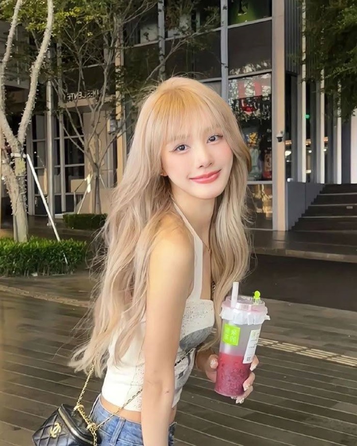 ảnh tóc bạch kim siêu đẹp
